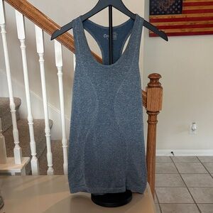ZYIA Heathered Blue Racerback Tank Top